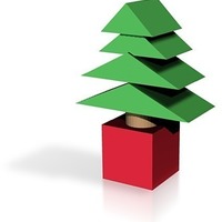 xmas tree sculpture - Thumbnail 1
