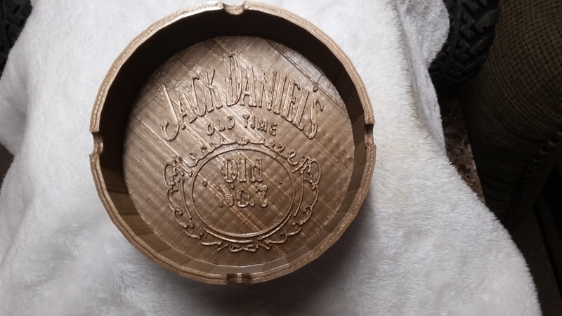 jack daniel ashtray