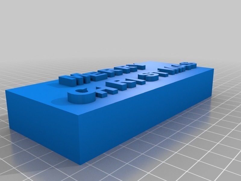 RED AND GREEN MERRY CHRISTMAS SIGN