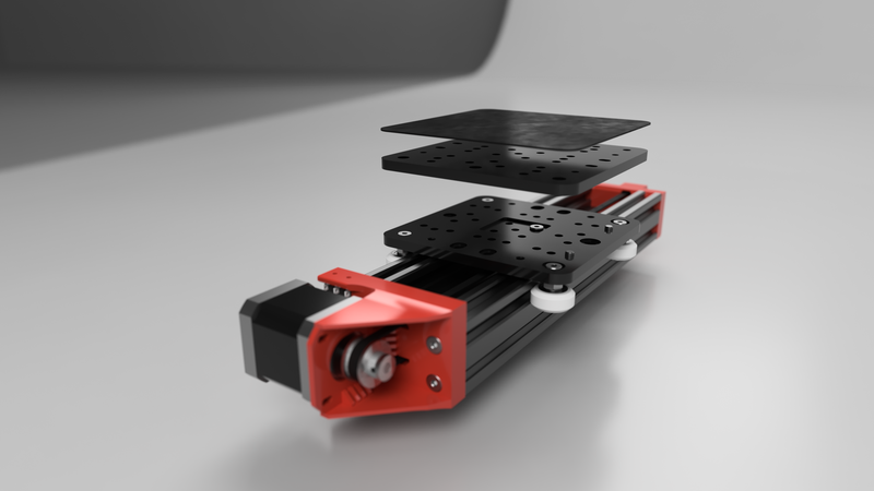 Openbuilds Y bed assembly compact