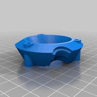 Small Diamond Hotend Modular Mount Top  3D Printing 150797