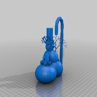 snowman with xmas ornament - Thumbnail 2