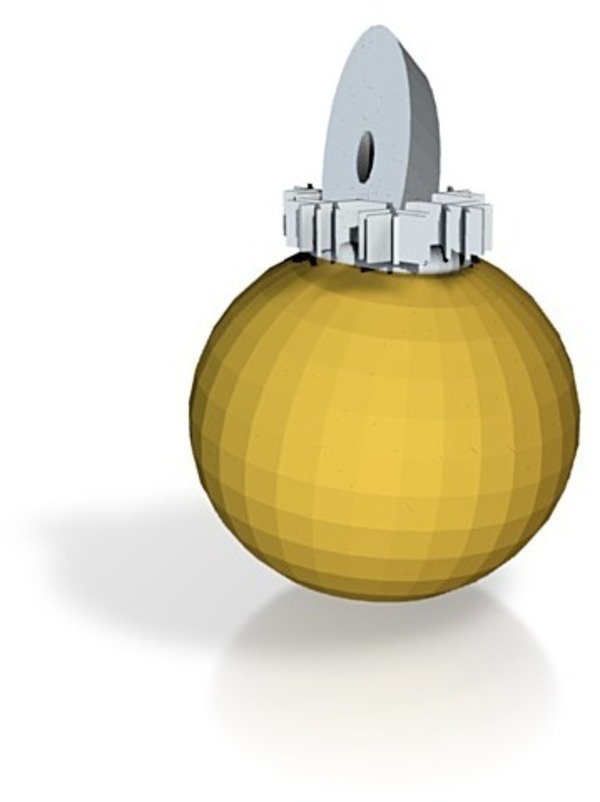 gold xmas decoration