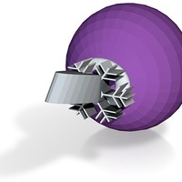 purple xmas decoration 2 - Thumbnail 1