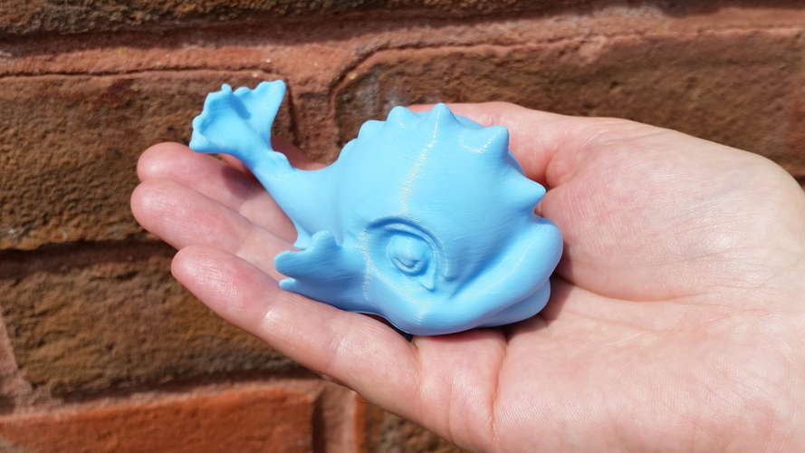 Baby Thames Dolphin Toy 3D Print 150924