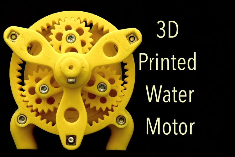 Water Motor 3D Print 150927