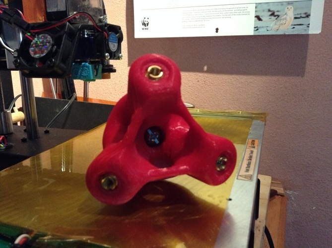 Tripod adapter for monopod hiking sticks 3D Print 150966