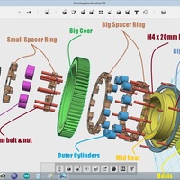 Bearing Mechanism Lamp - Thumbnail 1