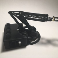 Small Fully Mechanical Desktop Robot Arm 3D Printing 151113