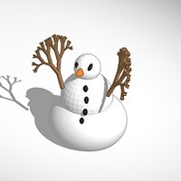 more printer friendly snowman  - Thumbnail 1