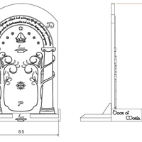 Phone Stand Moria Door - Thumbnail 5
