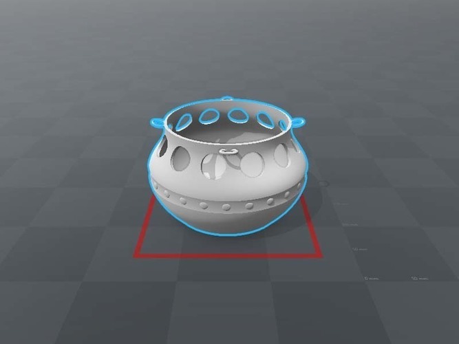 flower pot 3D Print 151148