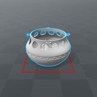 Small flower pot 3D Printing 151148