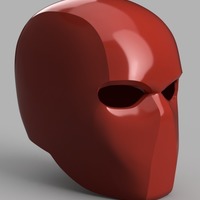 Small Red Hood Helmet (Batman) 3D Printing 151183