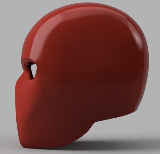 Red Hood Helmet (Batman) 3D Print 151185