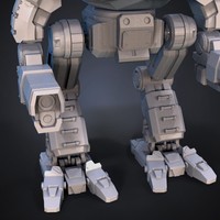 FanArt Battletech Marauder 3D Model Assembly Kit - Thumbnail 10