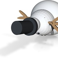 Snowman in tophat - Thumbnail 2