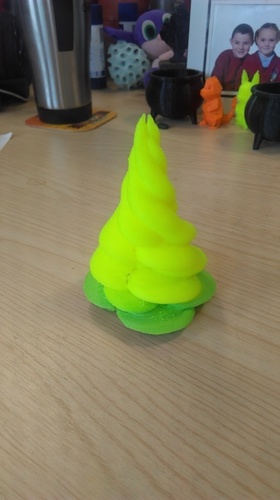 Christmas Tree Isosurface 3D Print 151221