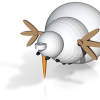 the snowman xmas tree decoration - Thumbnail 1