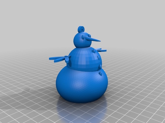 the snowman xmas tree decoration 3D Print 15126