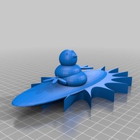 surfing snowman - Thumbnail 2
