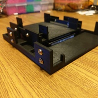 5.25" to 1x 3.5" and 1x 2.5" Drive Adapter V2 - Thumbnail 3