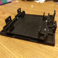 5.25" to 1x 3.5" and 1x 2.5" Drive Adapter V2 - Thumbnail 4