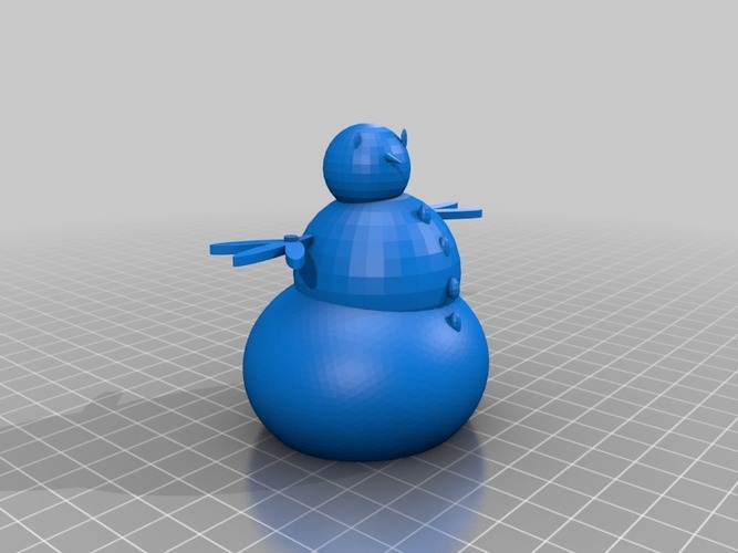 the snowman 3D Print 15133