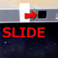 Small Laptop Blinder Clip (Customizable) 3D Printing 151338