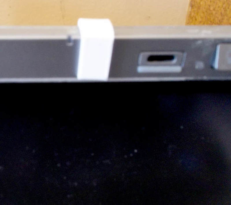 Laptop Blinder Clip (Customizable) - Pinshape