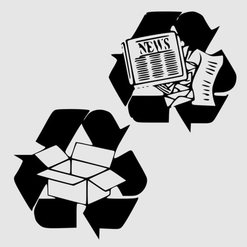 Recycle Center Labels 3D Print 151347