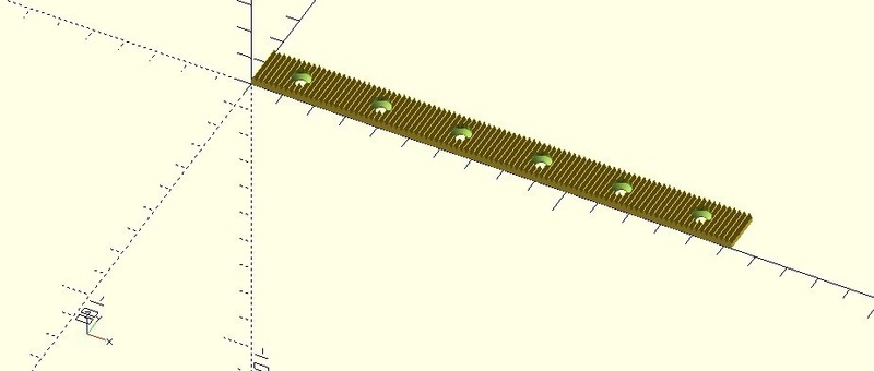 Incramental Indexing Rack - Customizable