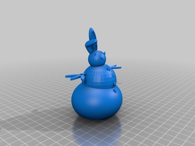 the snow bunny (1) 3D Print 15136