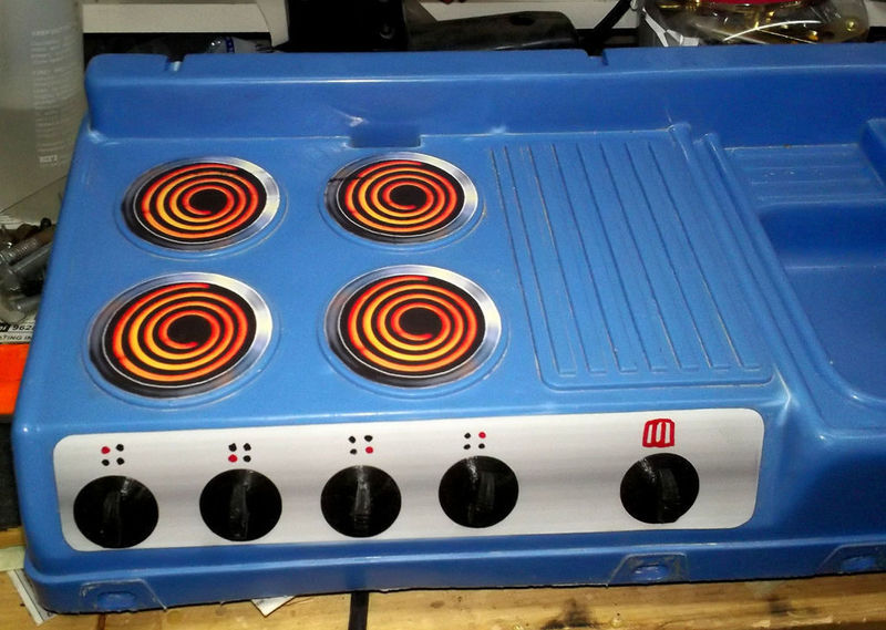 Play kitchen - stove