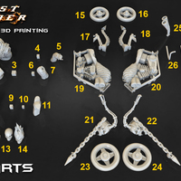 Ghost Rider - 3D Model for 3D Printing - Thumbnail 4