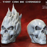 Ghost Rider - 3D Model for 3D Printing - Thumbnail 5