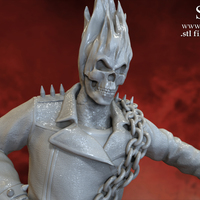 Ghost Rider - 3D Model for 3D Printing - Thumbnail 9
