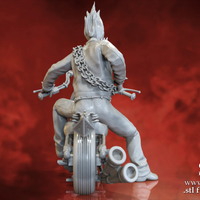 Ghost Rider - 3D Model for 3D Printing - Thumbnail 10