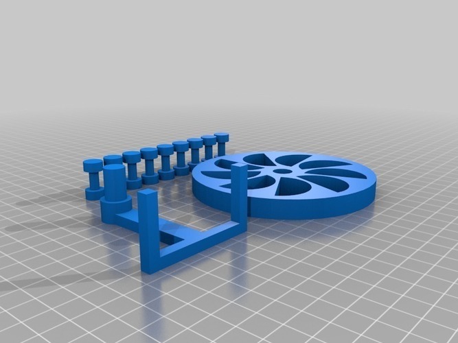 My Customized Perpetual Motion Wheel