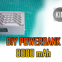 Small Small Powerbank 8000 mAh DIY 3D Printing 151679