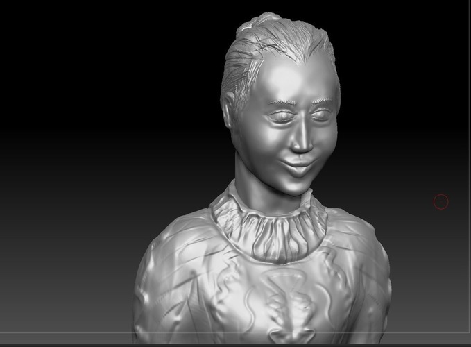 Women Bust 3D Print 151696