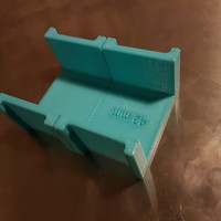 Small V-slot cutter Miter box 22 and 42mm 3D Printing 151697