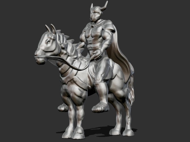 Horse Rider 3D Print 151710