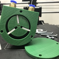 Small Nylon Vane Air Pump 3D Printing 151838