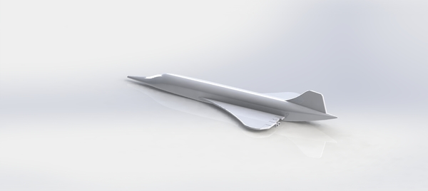 Concorde look-alike 