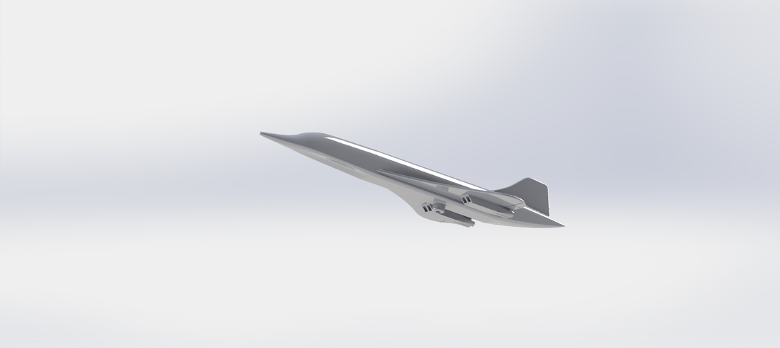 Concorde look-alike  3D Print 151892