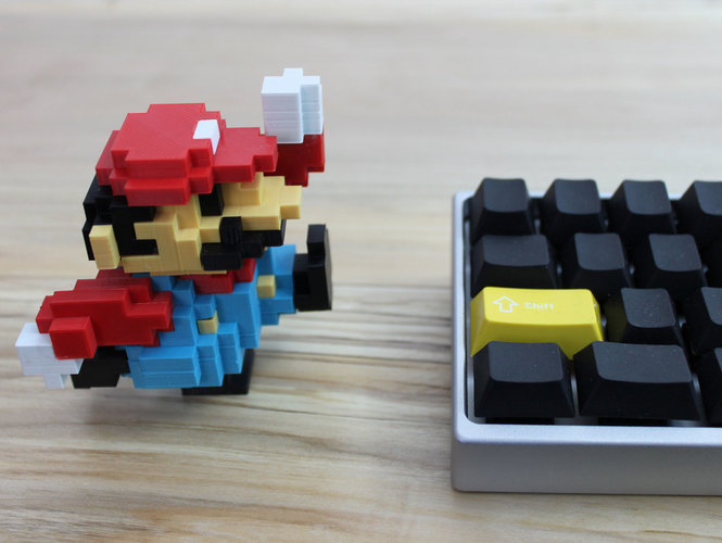 8-Bit Classic Mario 3D Print 151925