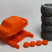 Mini Monster Truck With Suspension - Thumbnail 6
