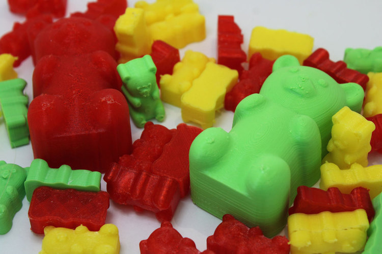 Classic Gummy Bear 3D Print 151944