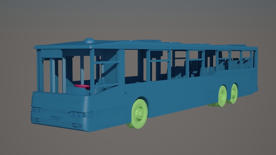 Bus Volzhanin 6270 3D Print 151985